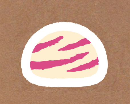 ベリーベリーチーズケーキ大福